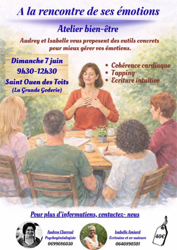 Atelier "A la rencontre de ses emotions"